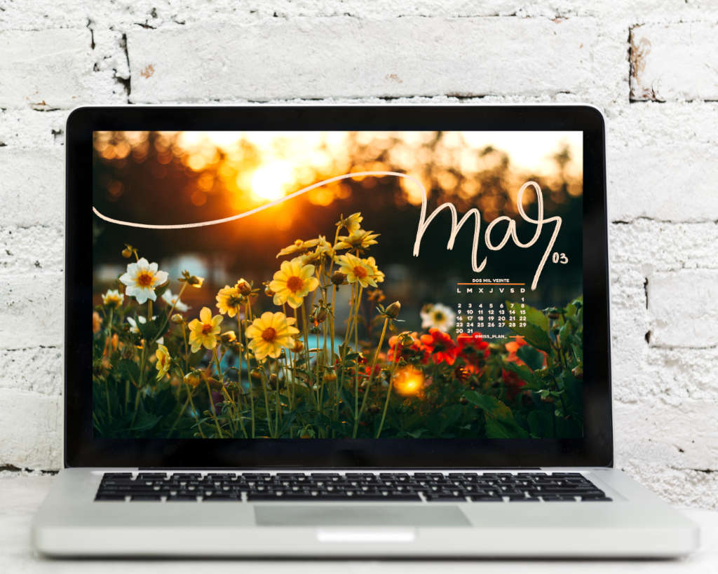 Fondos de pantalla con calendario gratis